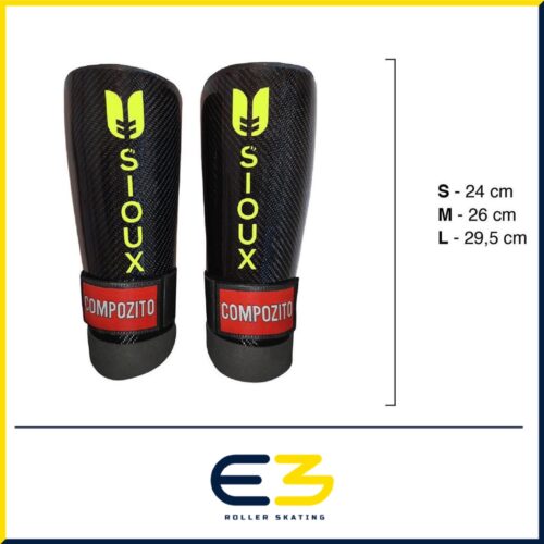 Sioux Carbon shin guards