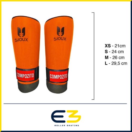 Sioux Fibra shin guards