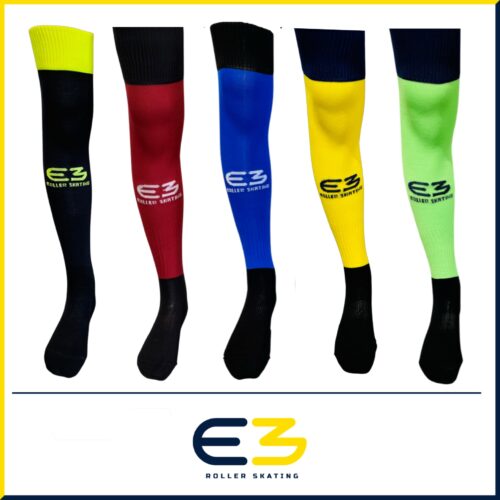 Medias Hockey E3 Verde Fluor