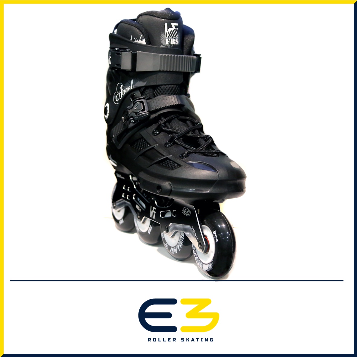 e3-rollerskating-krf-patines-linea-angel-4x80-negro-negro Patín Freeskate ANGEL 4x80 Negro/Negro - Imagen 1