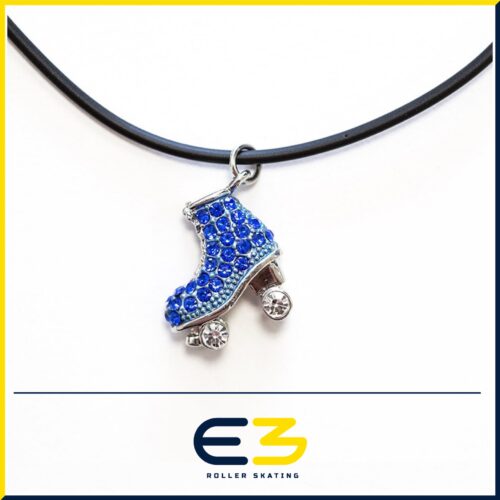 Skating Boot Pendant Royal Blue