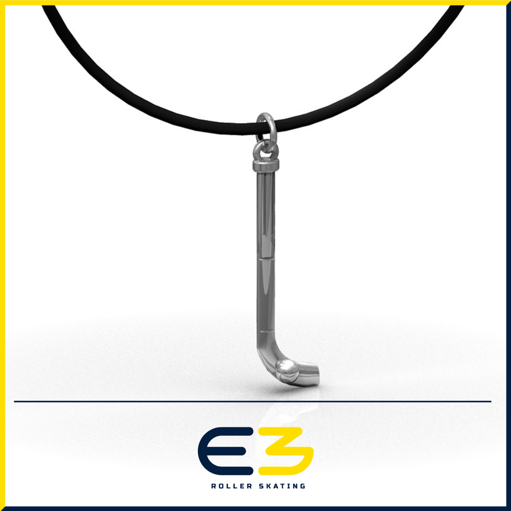 e3-rollerskating-pendant-colgante-stick-player-large-bisuteria Pendant Stick Player Pendant Large Jewelry - Image 1