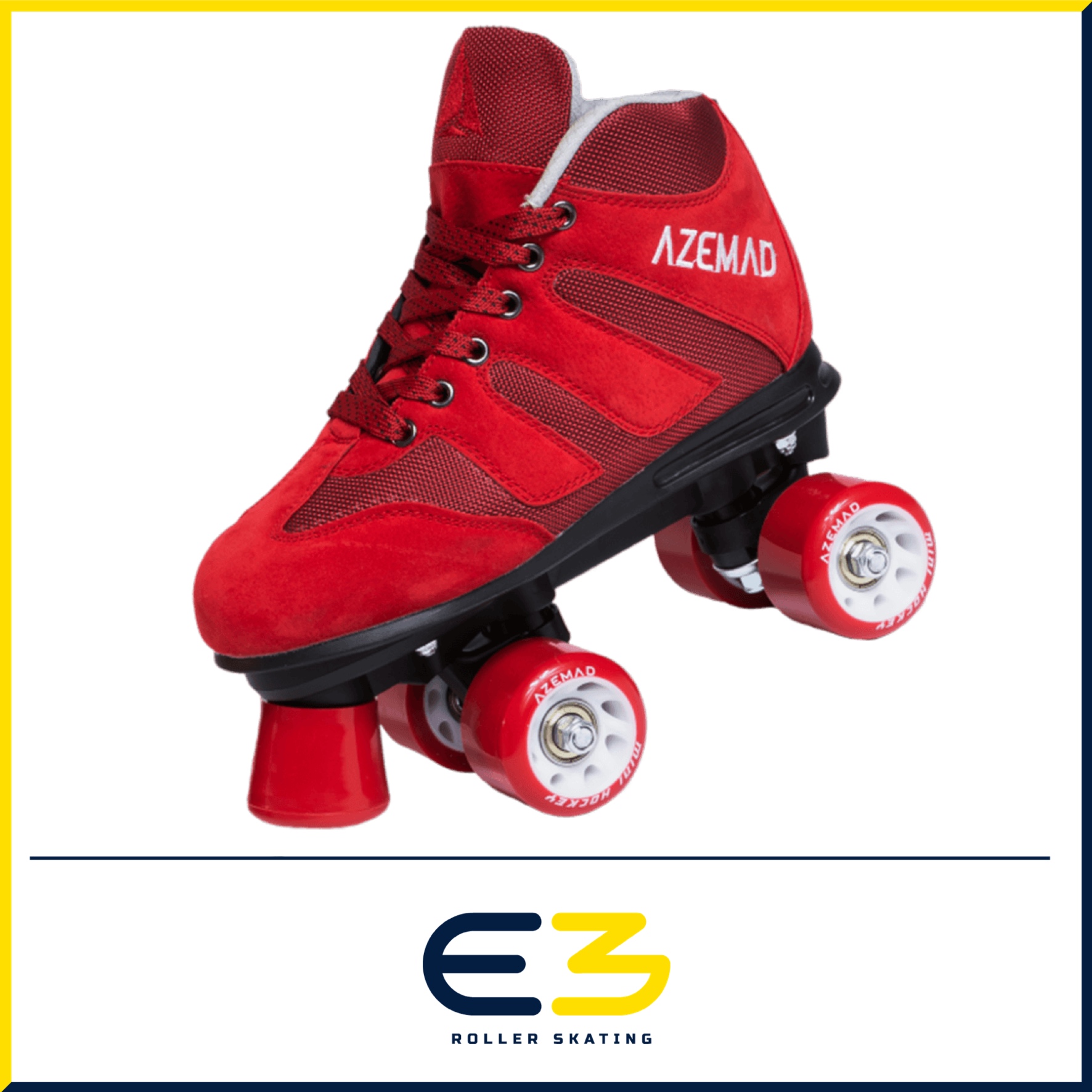 e3-rollerskating-conjunt-azemad-eclipsi-vermell Patins Azemad Eclipse Vermell - Imatge 1