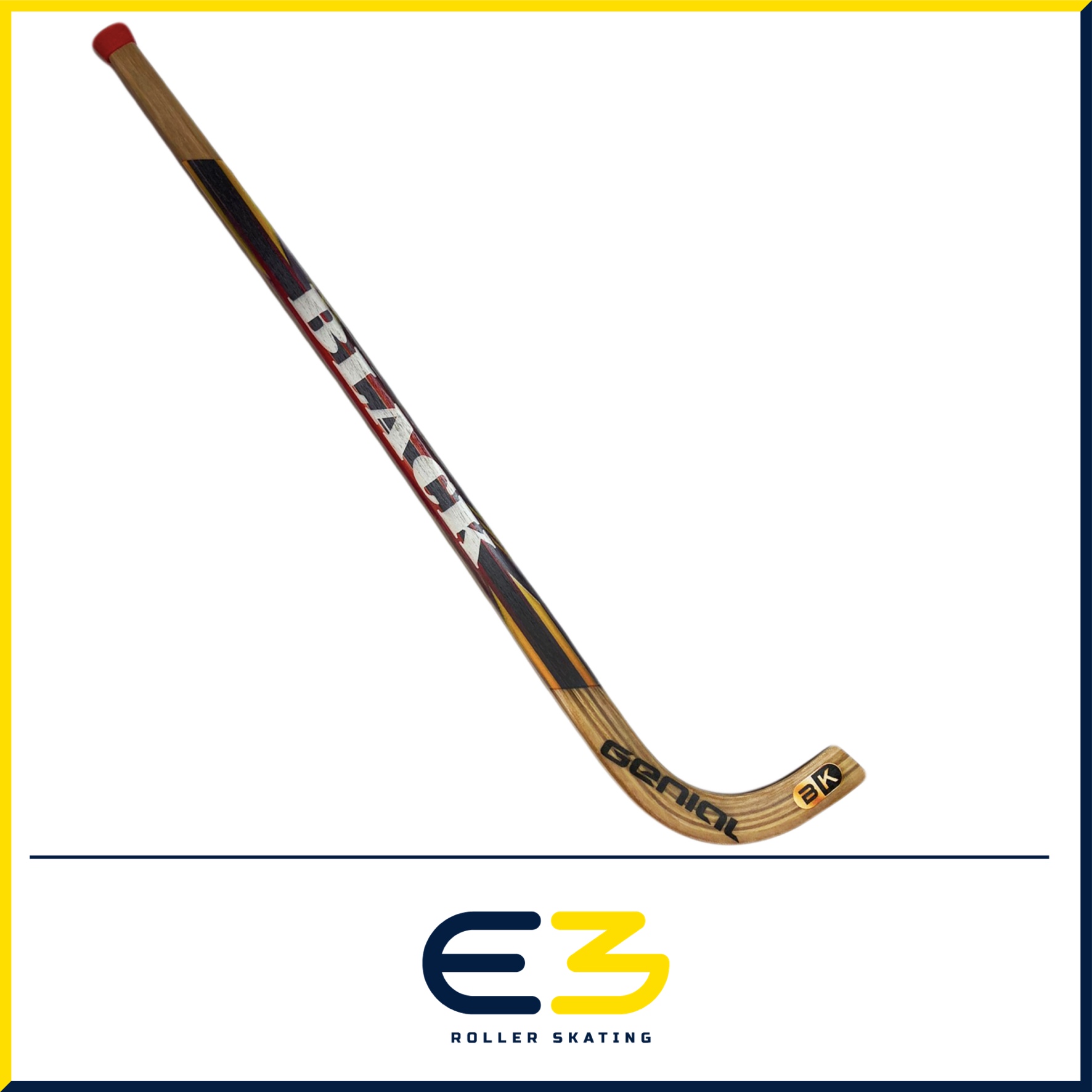 e3-rollerskating-stick-jugador-genial-black Stick Genial Black - Imagen 1