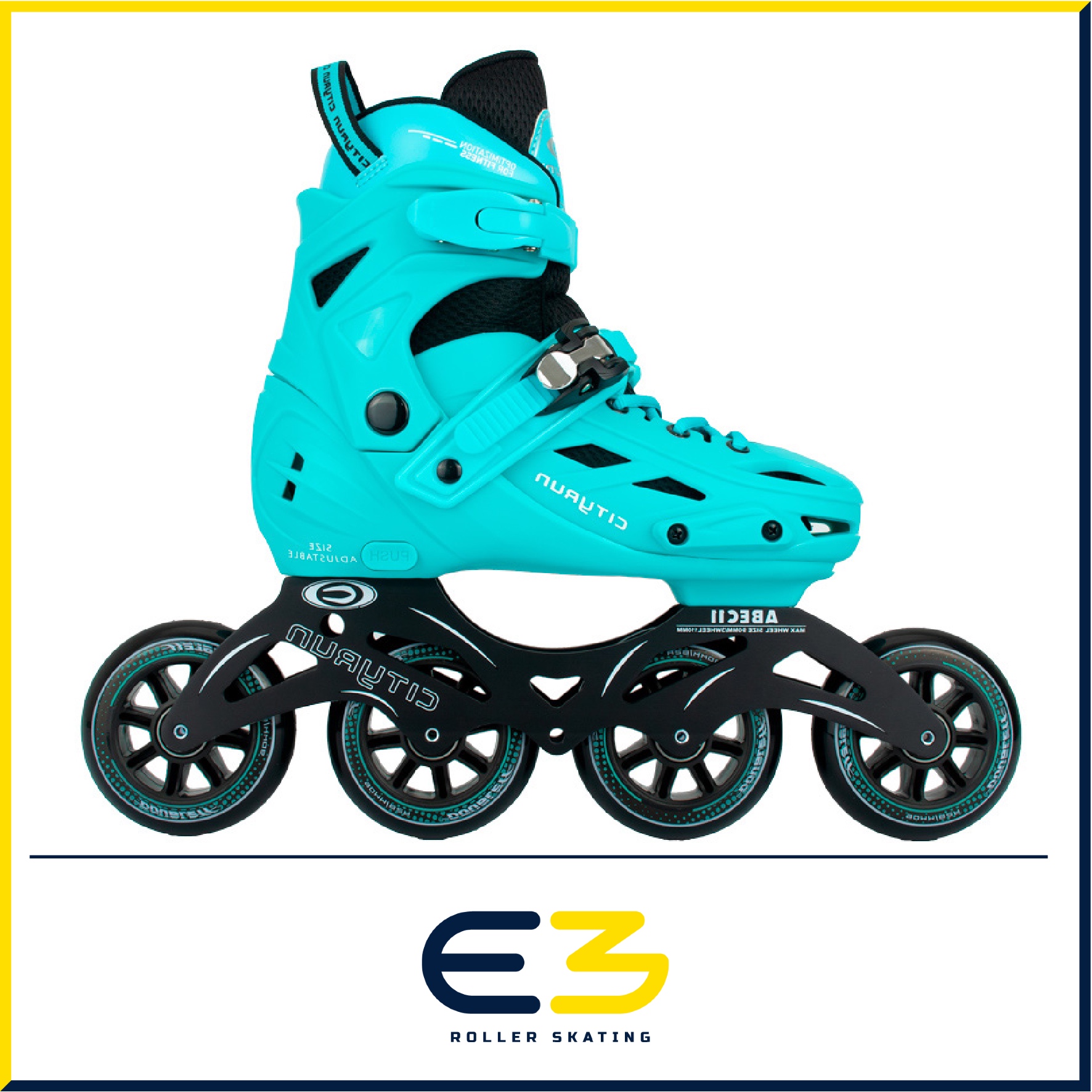 Patín CityRun Transformer II Azul - E3 Roller Skating