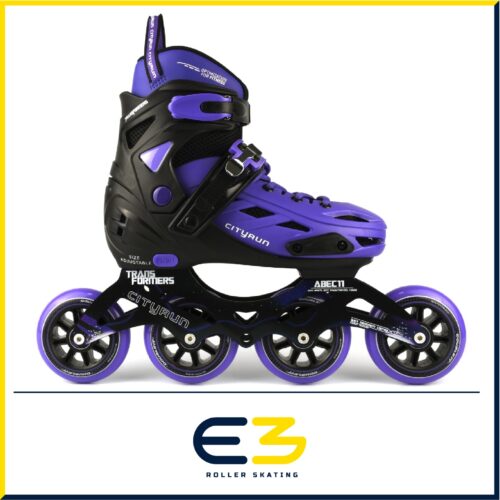 CityRun Transformer II Purple-Black Skateboard
