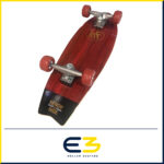 Skateboard KRF Surf Skate Red - Image 2