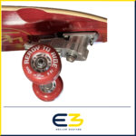 Skateboard KRF Surf Skate Red - Image 3